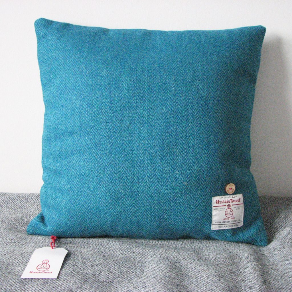 Green tweed outlet cushions