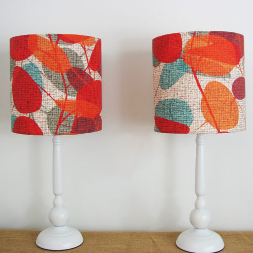 Two Lunaria on, a Fall 20cm Lampshades