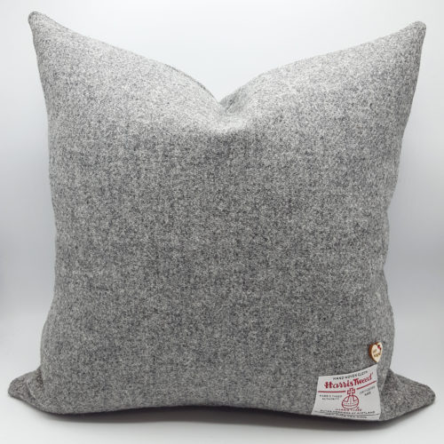 Grey Harris Tweed Cushion