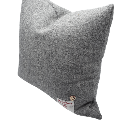 Grey Harris Tweed Cushions