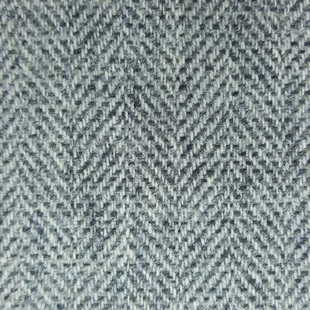 Silver Birch Herringbone Tweed