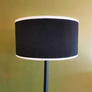 Black and Ivory designer lampshade