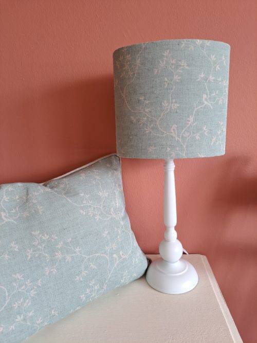 Linen Lampshade and Cushion