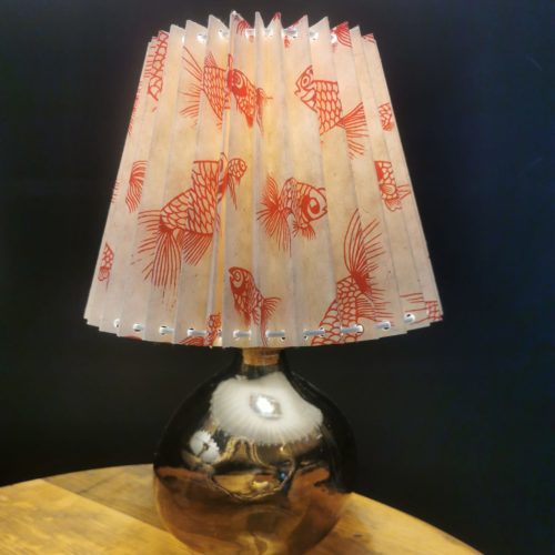 Eco friendly Pleated Lampshade
