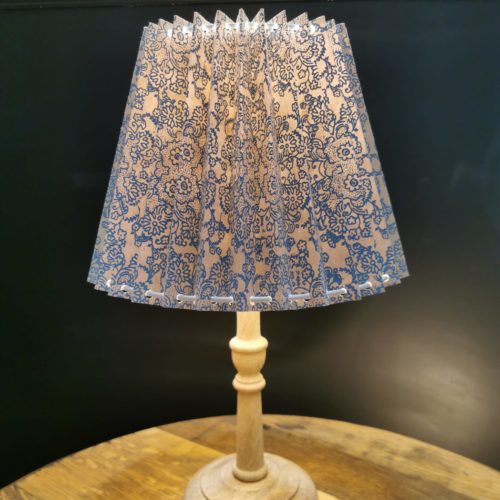 Blue Floral Lampshade