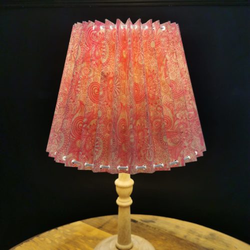 Pink Floral Lampshade
