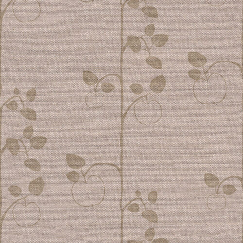 Espalier Apple Fabric in Natural by Lucy Wagtaill Interiors