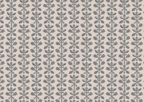 Hilda fabric by Lucy Wgtail Interiors Blue