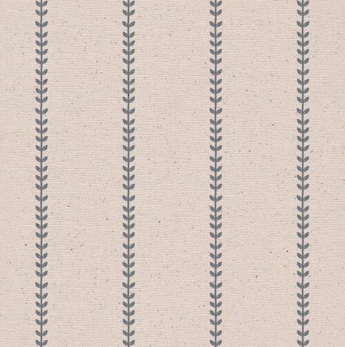 Sprig Stripe by Lucy Wagtail Blue