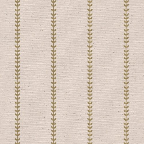 Sprig Stripe by Lucy Wagtail Gold
