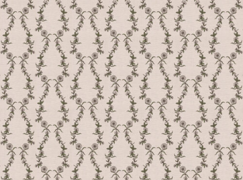 Evelyn Fabric in White