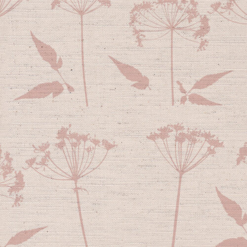Country Lane Forage fabric in Rose by Lucy Wagtail Interiors