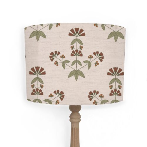 Lampshade in Edith in Autumn by Lucy Wagtail Interiors
