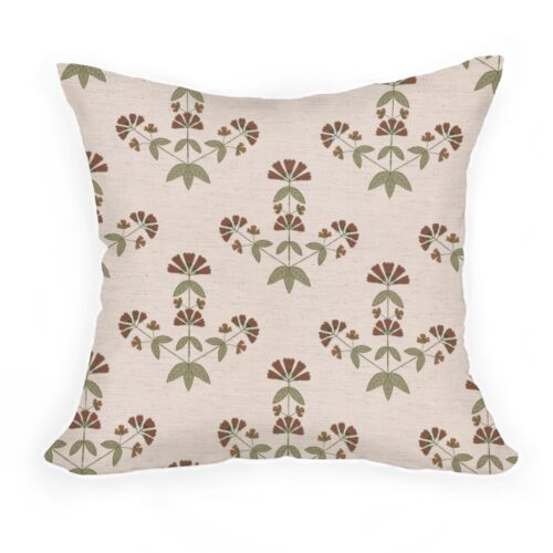 Edith Cushion in Autumn by Lucy Wagtail Interiors