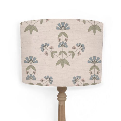 Lampshade in Edith in Spring by Lucy Wagtail Interiors