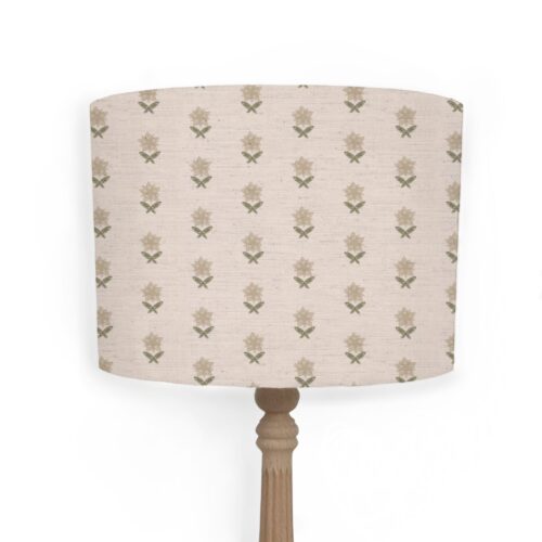Beatrix Lampshade in Oatmeal by Lucy Wagtail Interiors
