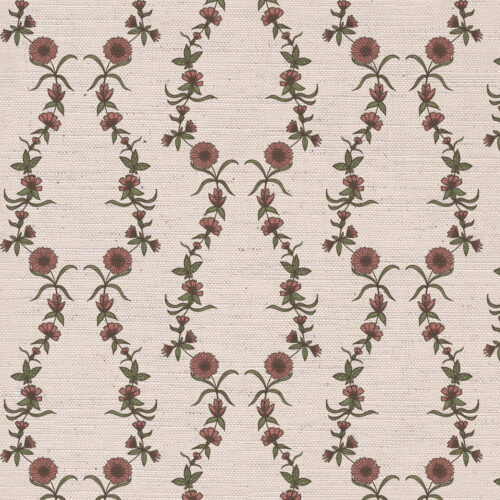 Petite Evelyn Fabric in Pink by Lucy Wagtail Interiors