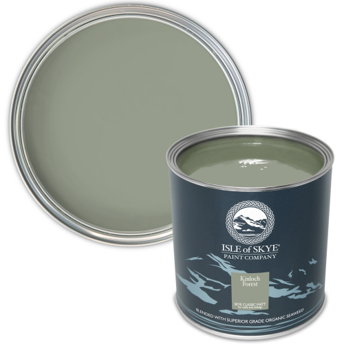 Kinloch Forest water based paint by Isle of Skye Paint Company